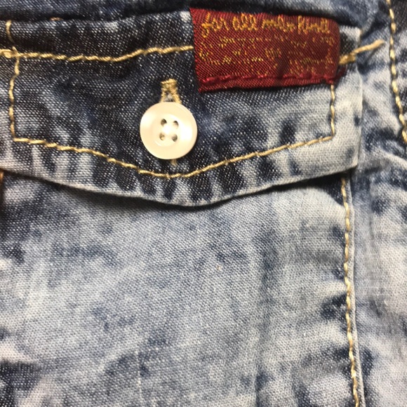 7 for all mankind | toddler denim top size 2T - Picture 3 of 6